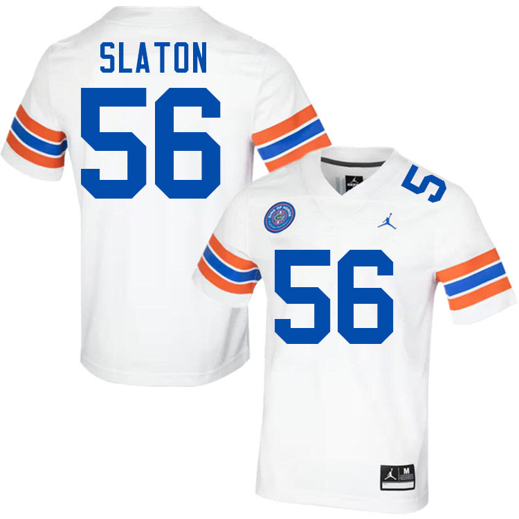T.J. Slaton Florida Jersey,Florida Gators #56 T.J. Slaton Jersey Youth Uniforms-Throwback White T.J. Slaton Florida Jersey,Florida Gators #56 T.J. Slaton Jersey Youth Uniforms-Throwback White